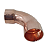 Curva de Cobre 90 graus 3/4" - Imagem 3