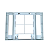 Frente Plástica 209 Ar Condicionado JANELA 7500/ 10000 BTUs DUO GW05836045 /GW13704033/GW05836044 SIMILAR SPRINGER - Imagem 5