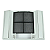 Frente Plástica 209 Ar Condicionado JANELA 7500/ 10000 BTUs DUO GW05836045 /GW13704033/GW05836044 SIMILAR SPRINGER - Imagem 2