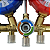 Conjunto Manifold CT536G(R22-R407C-R410A) Mangueira 90CM(800-4000) com maleta- FRIVEN - Imagem 8