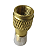 Adaptador Mangueira AD87 1/4 macho 5/16 fêmea c/ Válvula Schrader - Friven - Imagem 2