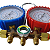 Manifold com Visor para gases R22/134/404/407 (refrigeração comercial) Eolo - Imagem 4