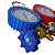 Manifold com Visor para gases R22/134/404/407 (refrigeração comercial) Eolo - Imagem 3