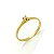 Anel Solitário Ouro Amarelo 18K Com Diamante de 3,0 Pontos - Imagem 1