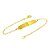 Pulseira Infantil Em Ouro 18k Cartier Com Chapa - Imagem 4