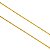 Corrente Veneziana Maciça Em Ouro 18k 40cm - Imagem 1