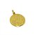 Pingente Medalha De São Bento Em Ouro 18k Grande Dupla Face - Imagem 3