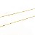 Corrente Colar Veneziana  Em Ouro 18k 0,750 Com 50cm - Imagem 4