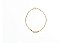 Pulseira Bailarina Com Infinito Ouro 18k - Imagem 2