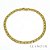 Pulseira  Em Ouro 18k Laminada + Nota Fiscal - Imagem 3