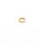 Piercing Argola Click Com Zircônias Em Ouro 18k - Imagem 1