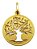 Pingente Medalha Arvore Da Vida Em Ouro 18k Corte Laser - Imagem 1