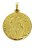 Corrente Masculina Em Ouro 18k Com Medalha São Bento - Imagem 3