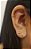Piercing Orelha Tragus/cartilagem Coração Em Ouro 18k - Imagem 2