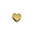 Corrente Colar Bailarina C/ Coração Em Ouro 18k 0,750 40cm - Imagem 3