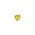 Corrente Colar Bailarina C/ Coração Em Ouro 18k 0,750 40cm - Imagem 4