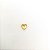 Pingente De Coração Vazado Liso Em Ouro 18k - Imagem 7