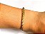Pulseira Palmeira Em Ouro 18k Com Nota Fiscal - Imagem 3