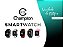 Relógio Champion Smartwatch Dourado Pulseira Preta CH50006Z - Imagem 5