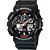 Relógio Casio G-Shock Protection Preto com Detalhes em Vermelho GA-100-1A4DR - Imagem 1