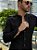 CAMISA SLIM ML FLAME PRETA - Imagem 4