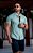 CAMISA MC ACETINADA VERDE LIGHT - Imagem 1