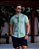 CAMISA MC ACETINADA VERDE LIGHT - Imagem 2