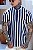 CAMISA SLIM LISTRADA AZUL & BCO - Imagem 1