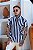 CAMISA SLIM LISTRADA AZUL & BCO - Imagem 4