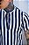 CAMISA SLIM LISTRADA AZUL & BCO - Imagem 5