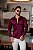 CAMISA SLIM ML ACETINADA MARSALA - Imagem 5