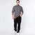 CAMISETA STREET WEAR OVERSIZED CINZA - Imagem 3