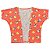 Biquíni + Kimono Infantil Princesa Laranja - Imagem 2