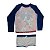 Conjunto Camiseta Manga Longa Proteção UV Sunga Infantil 8-10 - Imagem 22