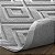Tapete Sala Felpudo Luxo com Antiderrapante 1,00x1,40 ou 2,00X1,40m Cinza - Imagem 2