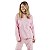 Pijama Quentinho em Fleece Microfibra Macio PP ao G Rosa - Imagem 3