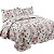 Conjunto Cobre Leito Cama Queen Size Colcha 3 Peças 2,40m x 2,60m Tripoli - Imagem 4