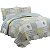 Conjunto Cobre Leito Cama Queen Size Colcha 3 Peças 2,40m x 2,60m Tripoli - Imagem 7