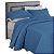 Cobre Leito Colcha Casal Dupla Face Decorativa Matelassê Classic Várias Cores - Imagem 3