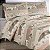 Cobre Leito Queen Size 3 Pçs Colcha Dupla Face Estampada Cama Box - Imagem 1