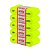 Kit 5 Fitas de Cetim N09 38mm Várias Cores Pascoa 10M - Imagem 4