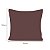 Capa de Almofada Capri em Suede Felpudo Premium 50x50cm Luxo Decorativa - Imagem 5