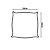 Capa de Almofada Decorativa Suede Zíper Invisível Luxo 50x50cm Santorini - Imagem 5