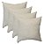 Capa de Almofada Decorativa Suede Zíper Invisível Luxo 50x50cm Santorini - Imagem 1