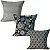 Kit Capas para Almofadas com Ziper Invisivel Decoração Sala Várias Estampas - Imagem 2