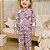 Pijama Infantil Inverno Soft Manga Longa Roupa de Dormir Menino e Menina 2 a 10 Anos - Imagem 1