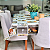 Toalha de Mesa 6 Cadeira PVC Transparente 2,00m x 1,40m Impermeável - Imagem 2