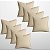 Capas de Almofada 50x50cm Bouclé Luxo Kit 8 Unidades Zíper Invisível Capri - Imagem 8