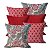 Kit 6 Capas de Almofadas 45x45 Moderna Decorativa Sala Sofá - Imagem 19