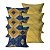 Kit 6 Capas de Almofadas 45x45 Moderna Decorativa Sala Sofá - Imagem 9
